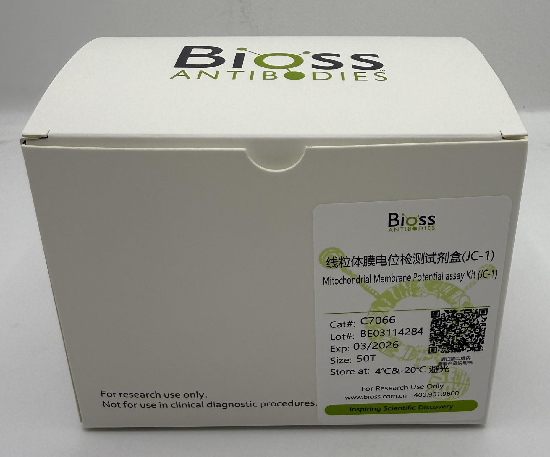 Mitochondrial Membrane Potential Assay Kit (JC-1) (细胞生物学) | Bioss