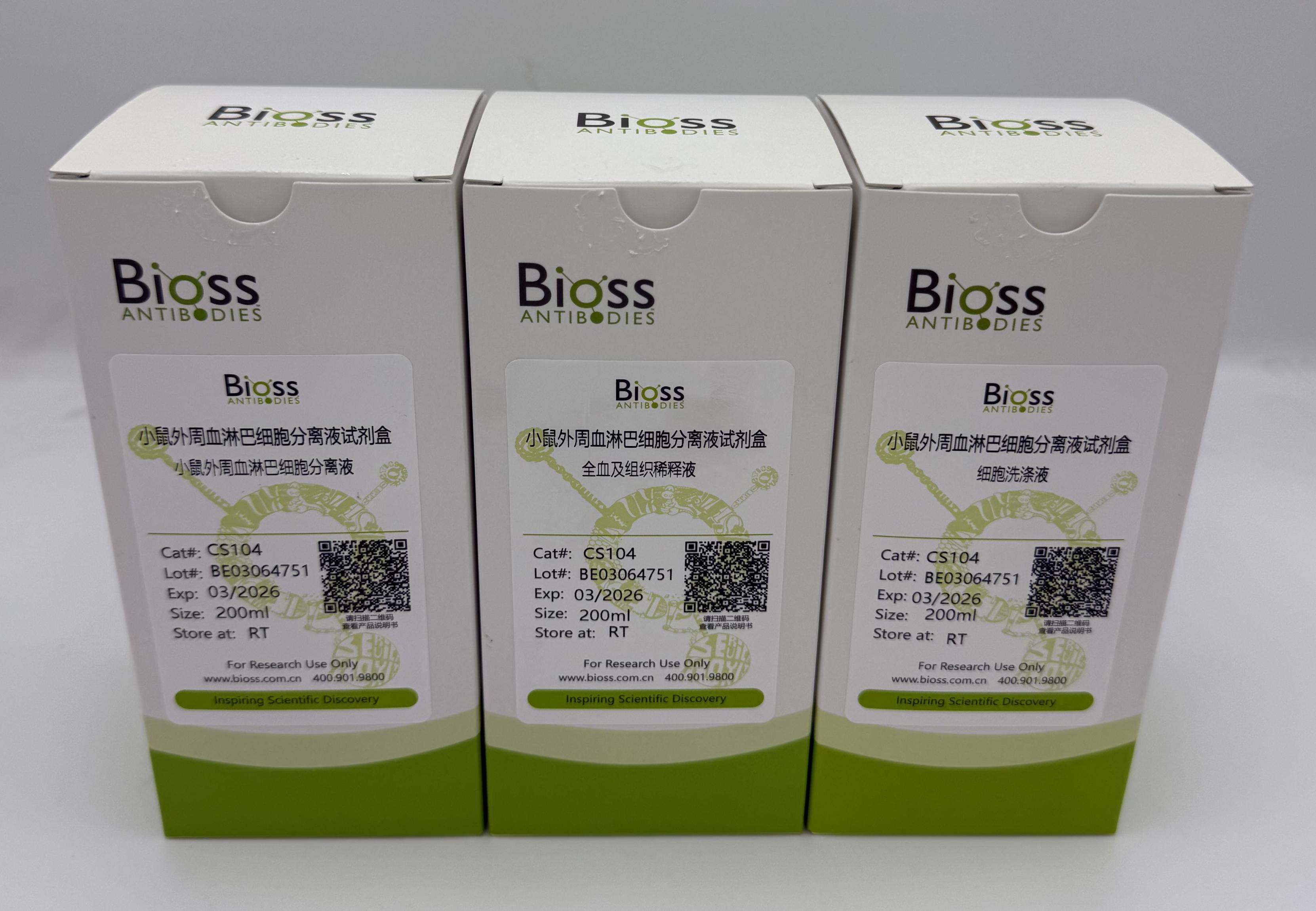小鼠外周血淋巴细胞分离液试剂盒-CS104