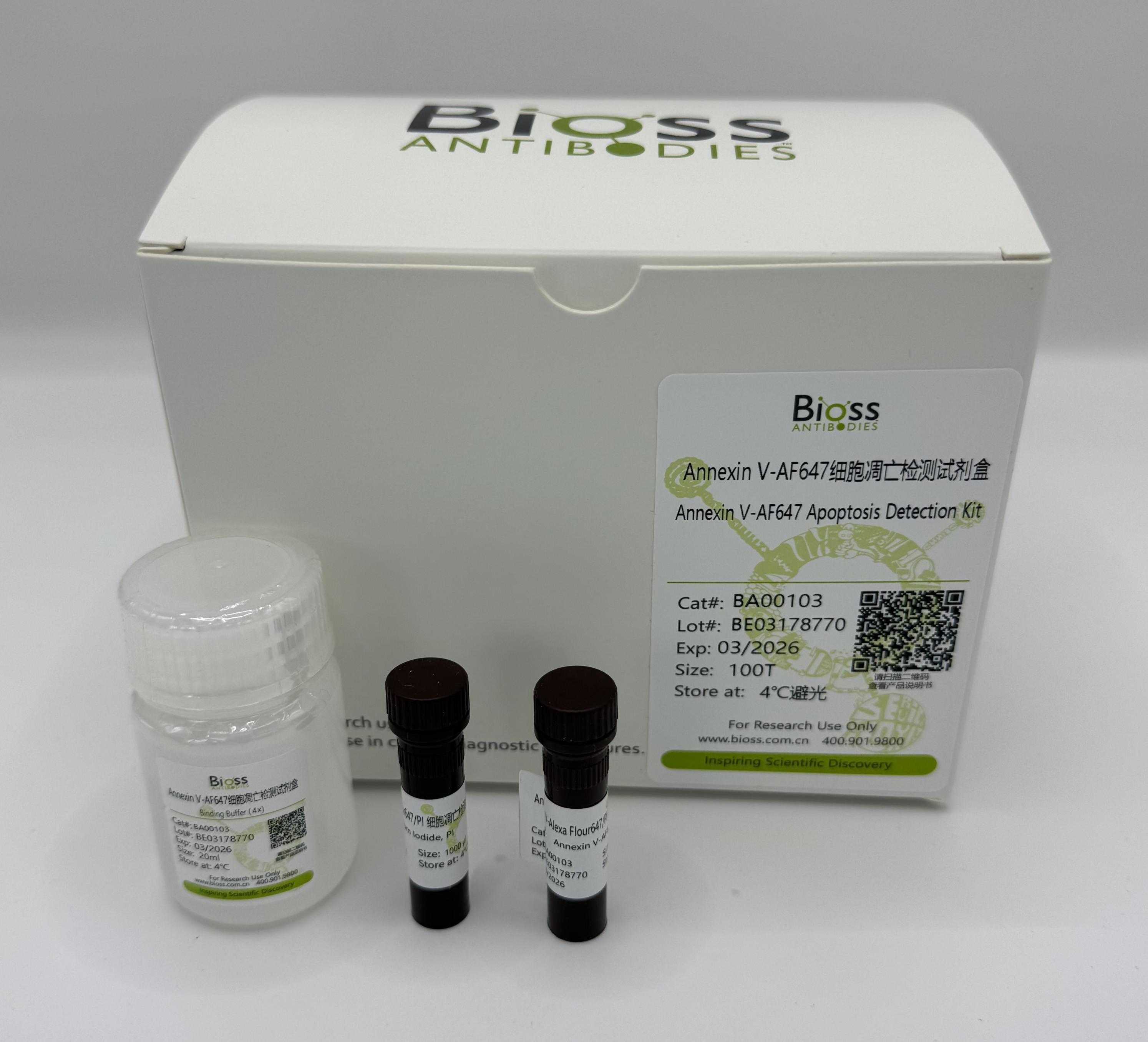 Annexin V-AF647细胞凋亡检测试剂盒-BA00103