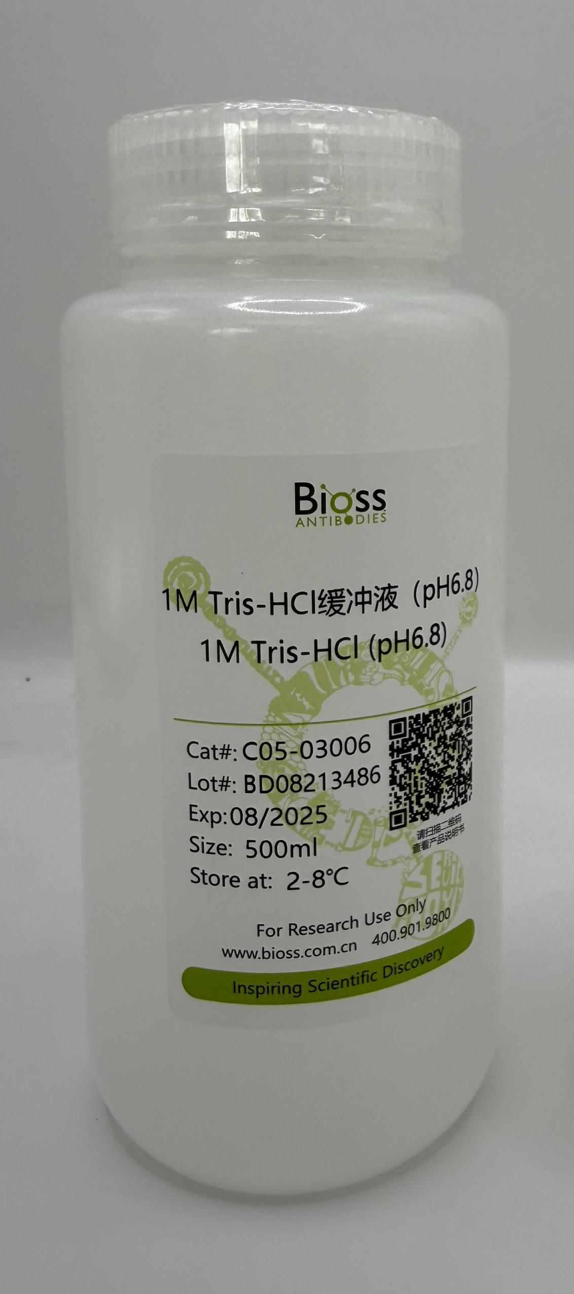 1M Tris-HCl缓冲液（pH6.8）